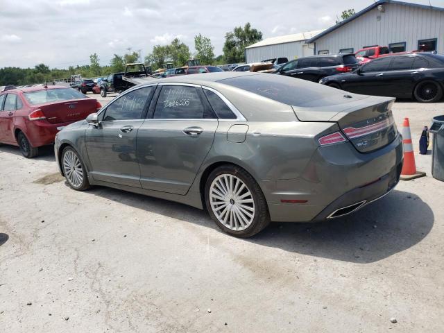 3LN6L5F95HR608043 - 2017 LINCOLN MKZ RESERVE GRAY photo 2