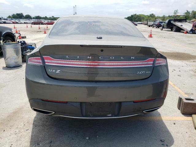 3LN6L5F95HR608043 - 2017 LINCOLN MKZ RESERVE GRAY photo 6