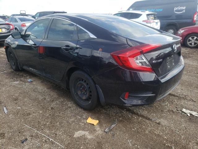 19XFC2F54GE071297 - 2016 HONDA CIVIC LX BLACK photo 2