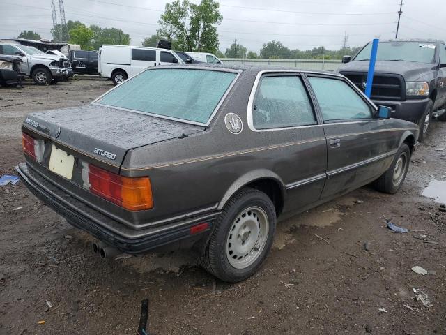 ZAMAL1106EB317109 - 1984 MASERATI BITURBO BROWN photo 3