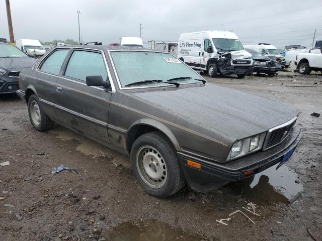 ZAMAL1106EB317109 - 1984 MASERATI BITURBO BROWN photo 4