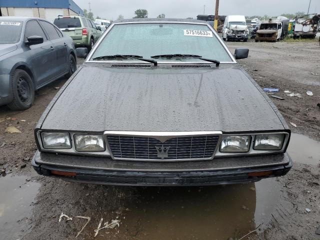 ZAMAL1106EB317109 - 1984 MASERATI BITURBO BROWN photo 5