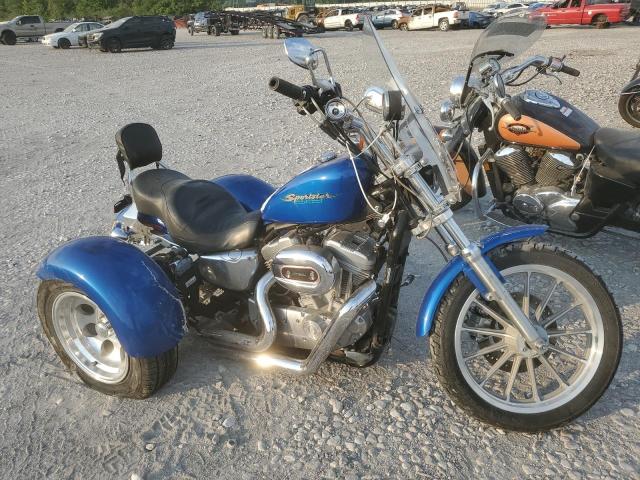 1HD4CN2137K426631 - 2007 HARLEY-DAVIDSON XL883 BLUE photo 1