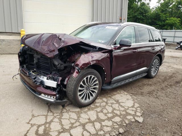 5LM5J7XC3NGL18018 - 2022 LINCOLN AVIATOR RESERVE BURGUNDY photo 1