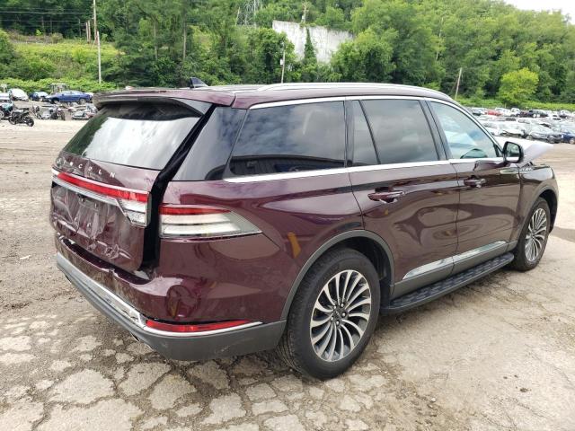 5LM5J7XC3NGL18018 - 2022 LINCOLN AVIATOR RESERVE BURGUNDY photo 3