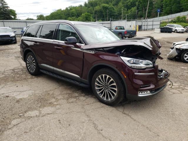 5LM5J7XC3NGL18018 - 2022 LINCOLN AVIATOR RESERVE BURGUNDY photo 4