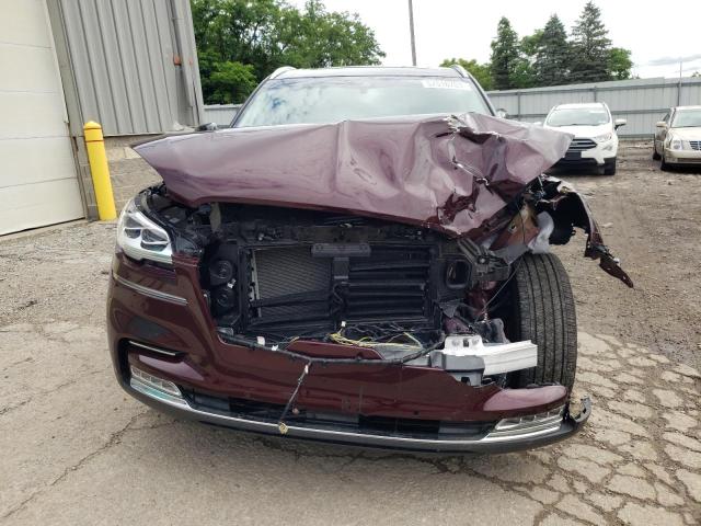 5LM5J7XC3NGL18018 - 2022 LINCOLN AVIATOR RESERVE BURGUNDY photo 5