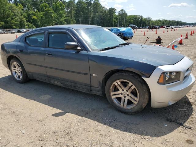 2B3KA43G77H703110 - 2007 DODGE CHARGER SE BLUE photo 4