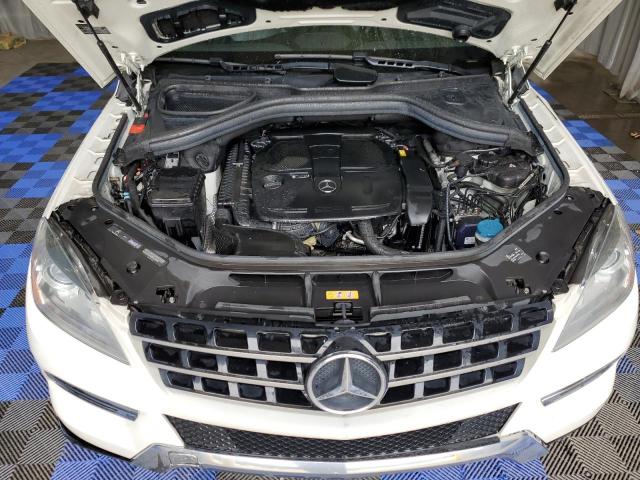 4JGDA5HB3CA057918 - 2012 MERCEDES-BENZ ML 350 4MATIC WHITE photo 12