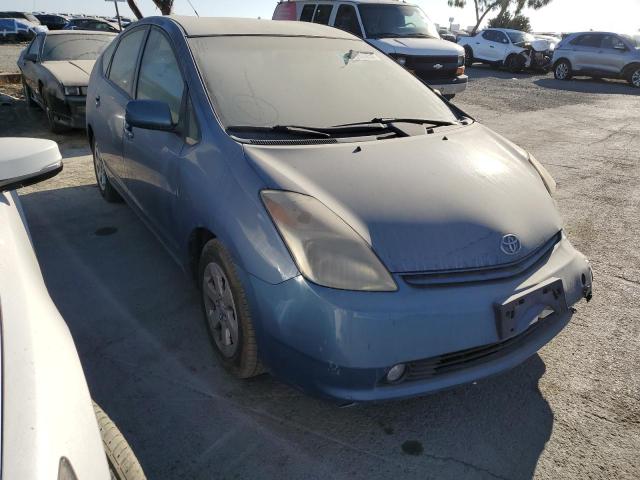 JTDKB20U357024096 - 2005 TOYOTA PRIUS BLUE photo 4