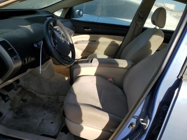 JTDKB20U357024096 - 2005 TOYOTA PRIUS BLUE photo 7