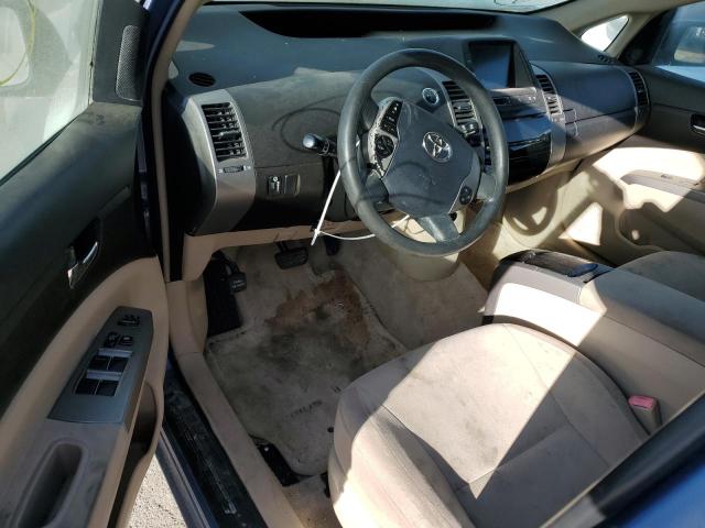 JTDKB20U357024096 - 2005 TOYOTA PRIUS BLUE photo 8