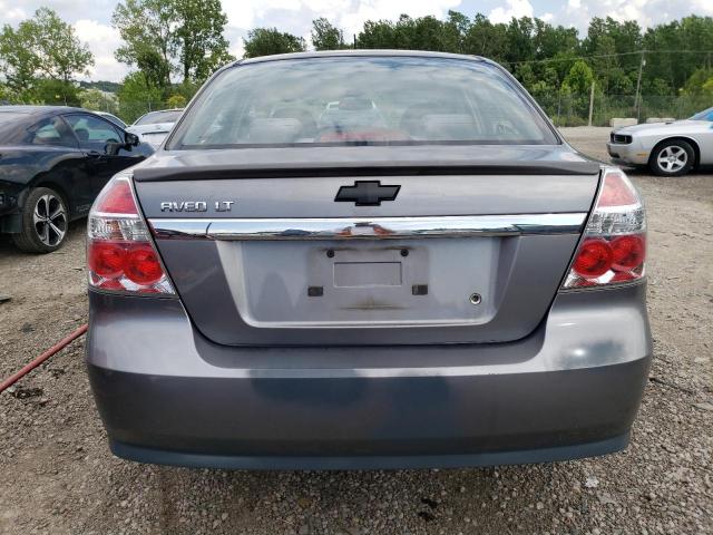 KL1TD56E59B641896 - 2009 CHEVROLET AVEO LS ნაცრისფერი ფოტო 6