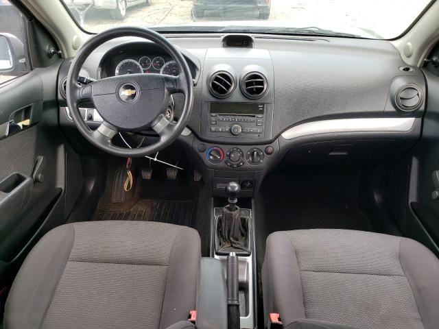 KL1TD56E59B641896 - 2009 CHEVROLET AVEO LS ნაცრისფერი ფოტო 8