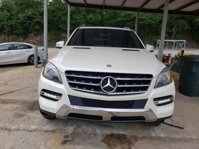 4JGDA5HB2DA151774 - 2013 MERCEDES-BENZ ML 350 4MATIC WHITE photo 5