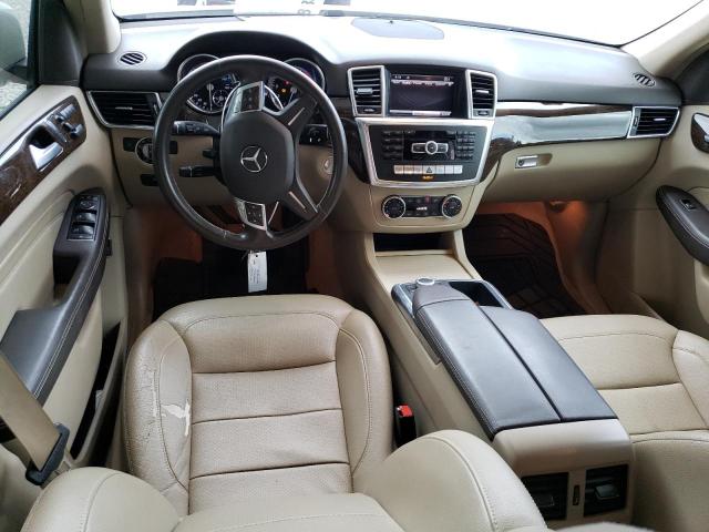 4JGDA5HB2DA151774 - 2013 MERCEDES-BENZ ML 350 4MATIC WHITE photo 8