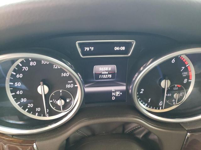 4JGDA5HB2DA151774 - 2013 MERCEDES-BENZ ML 350 4MATIC WHITE photo 9