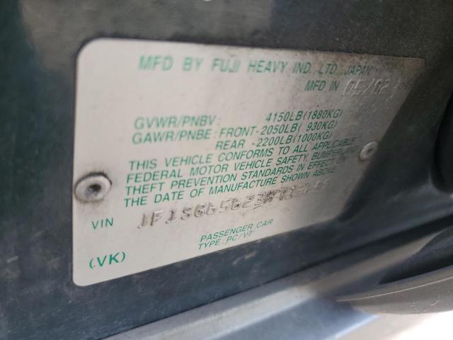 JF1SG65623H713658 - 2003 SUBARU FORESTER 2.5XS მწვანე ფოტო 13