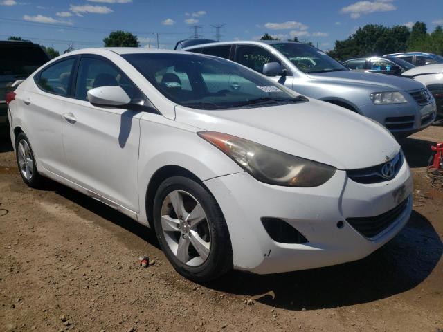 5NPDH4AE6DH173252 - 2013 HYUNDAI ELANTRA GLS WHITE photo 4