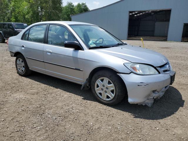 2HGES16434H910468 - 2004 HONDA CIVIC DX SILVER photo 4