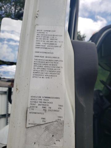 1HTMMMML9JH348953 - 2018 INTERNATIONAL 4000 4300 თეთრი ფოტო 10