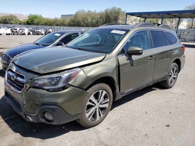 4S4BSANC1K3313938 - 2019 SUBARU OUTBACK 2.5I LIMITED GREEN photo 1