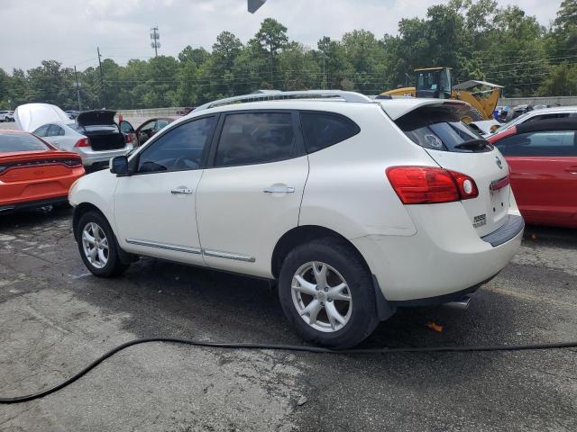 JN8AS5MT7BW177830 - 2011 NISSAN ROGUE S WHITE photo 2