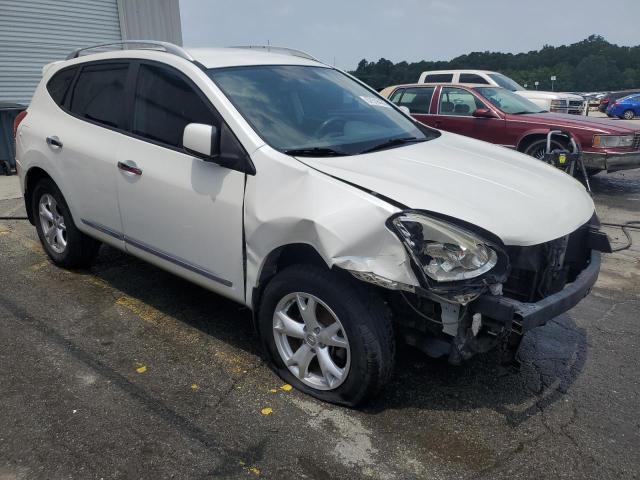 JN8AS5MT7BW177830 - 2011 NISSAN ROGUE S WHITE photo 4