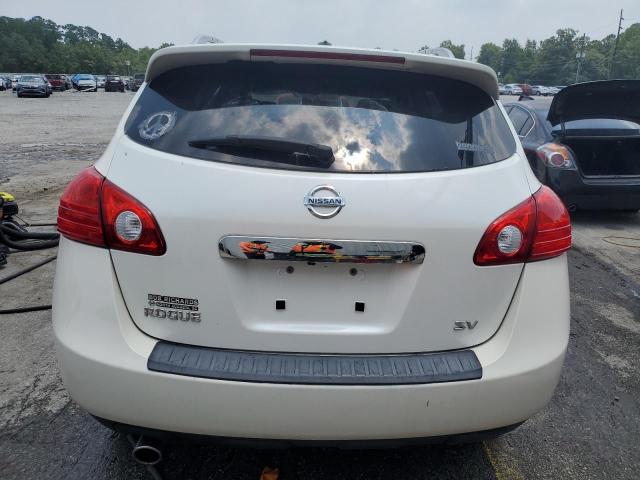 JN8AS5MT7BW177830 - 2011 NISSAN ROGUE S WHITE photo 6