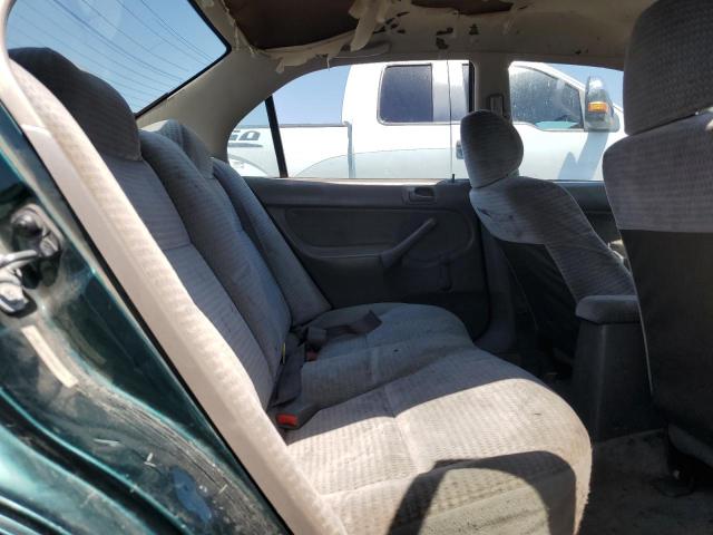 2HGEJ6619YH556175 - 2000 HONDA CIVIC BASE GREEN photo 10