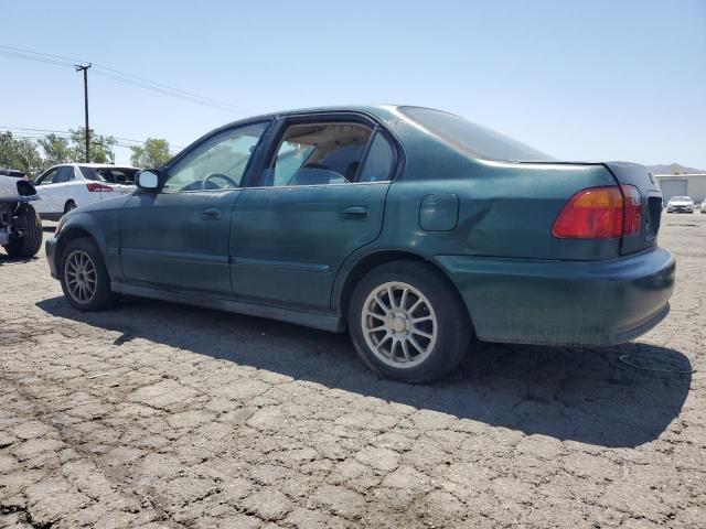 2HGEJ6619YH556175 - 2000 HONDA CIVIC BASE GREEN photo 2