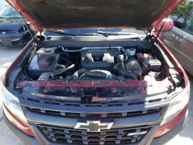 1GCPTEE16J1222543 - 2018 CHEVROLET COLORADO ZR2 BURGUNDY photo 11