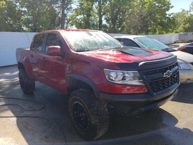 1GCPTEE16J1222543 - 2018 CHEVROLET COLORADO ZR2 BURGUNDY photo 4