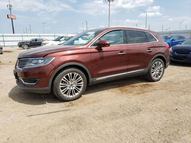 2LMTJ8LR7GBL61978 - 2016 LINCOLN MKX RESERVE Բորդո լուսանկար 1
