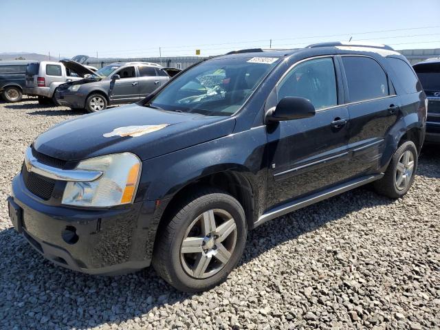 2CNDL63F286297802 - 2008 CHEVROLET EQUINOX LT BLACK photo 1