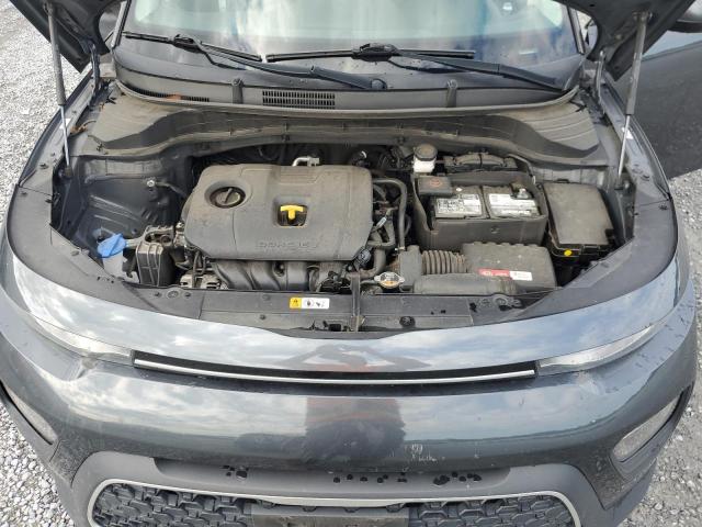 KNDJ23AUXM7762914 - 2021 KIA SOUL LX GRAY photo 11