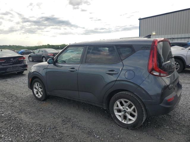 KNDJ23AUXM7762914 - 2021 KIA SOUL LX GRAY photo 2