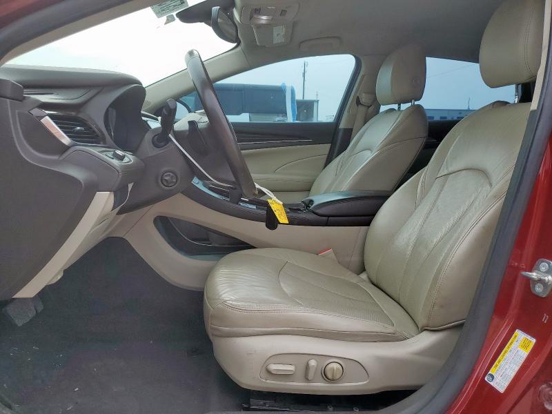 1G4ZP5SS3HU153678 - 2017 BUICK LACROSSE ESSENCE BURGUNDY photo 7