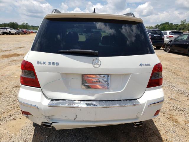 WDCGG8HB7CF716694 - 2012 MERCEDES-BENZ GLK 350 4MATIC WHITE photo 6