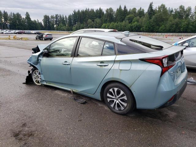 JTDL9RFU3L3022367 - 2020 TOYOTA PRIUS LE TURQUOISE photo 2