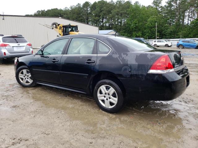 2G1WA5EN1A1155664 - 2010 CHEVROLET IMPALA LS BLACK photo 2