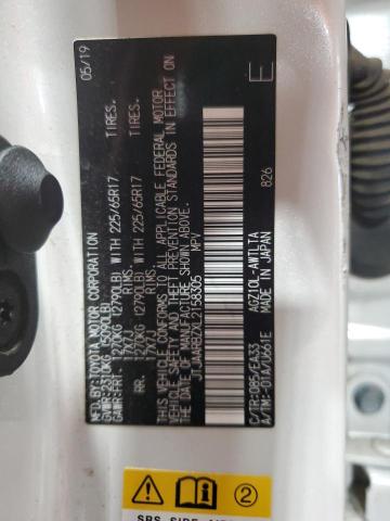 JTJAARBZXL2158305 - 2020 LEXUS NX 300 BASE თეთრი ფოტო 12