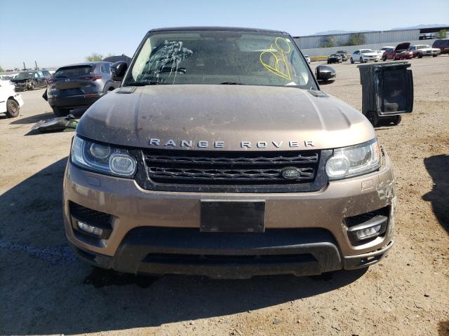 SALWR2TFXFA509374 - 2015 LAND ROVER RANGE ROVE SC BROWN photo 5