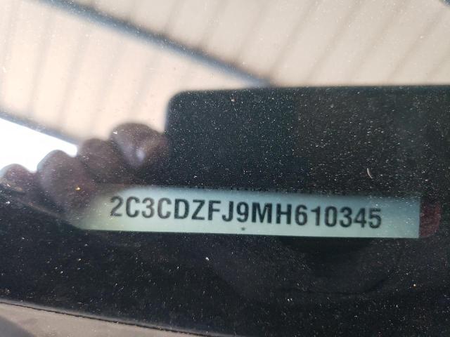 2C3CDZFJ9MH610345 - 2021 DODGE CHALLENGER R/T SCAT PACK BURGUNDY photo 12