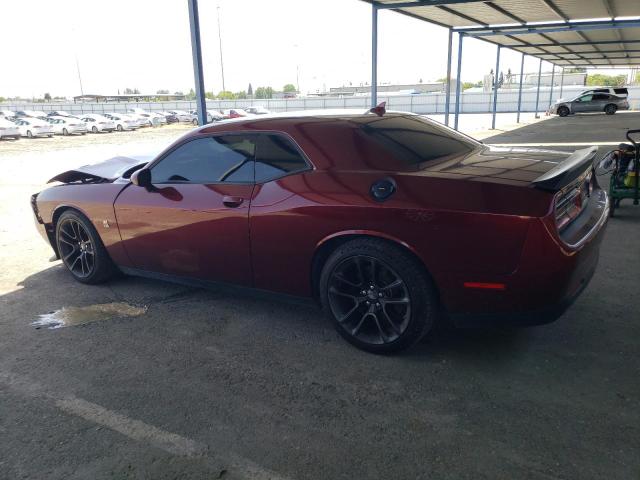 2C3CDZFJ9MH610345 - 2021 DODGE CHALLENGER R/T SCAT PACK BURGUNDY photo 2