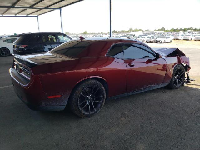2C3CDZFJ9MH610345 - 2021 DODGE CHALLENGER R/T SCAT PACK BURGUNDY photo 3