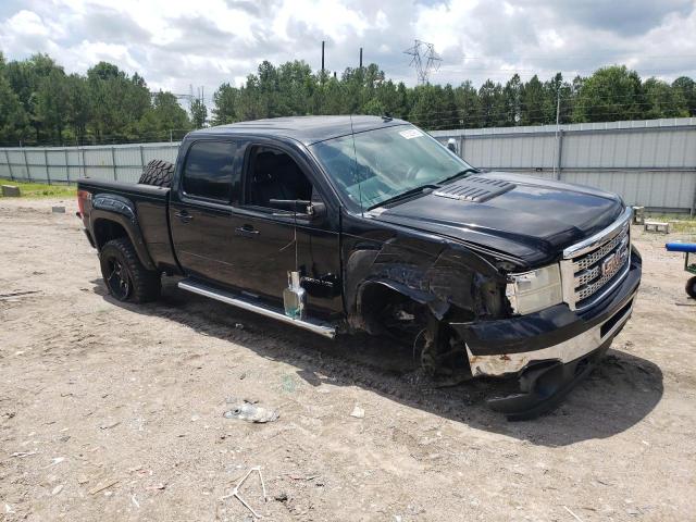 1GT121E88BF210543 - 2011 GMC SIERRA K2500 SLT BLACK photo 4