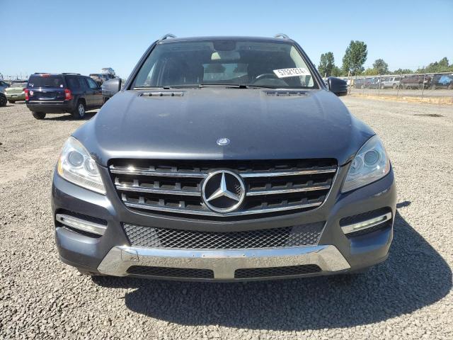 4JGDA5HB8CA829877 - 2012 MERCEDES-BENZ ML 350 4MATIC BLUE photo 5