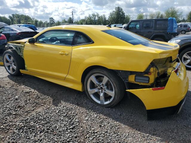 2G1FT1EWXA9187817 - 2010 CHEVROLET CAMARO SS YELLOW photo 2