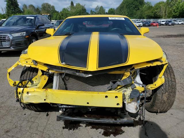 2G1FT1EWXA9187817 - 2010 CHEVROLET CAMARO SS YELLOW photo 5